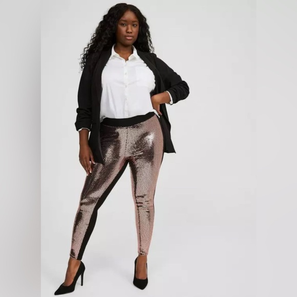 torrid Pants - Torrid - Full-Length Sequin Legging